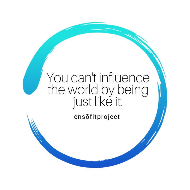 ensofitproject's tweet photo. 💙💙💙
Don’t be afraid to be different. Embrace it. The world needs those who fight for what they know to be true 🙌🏻 #WeAreEFP #ensofitproject https://t.co/mB4MnLd3Hc