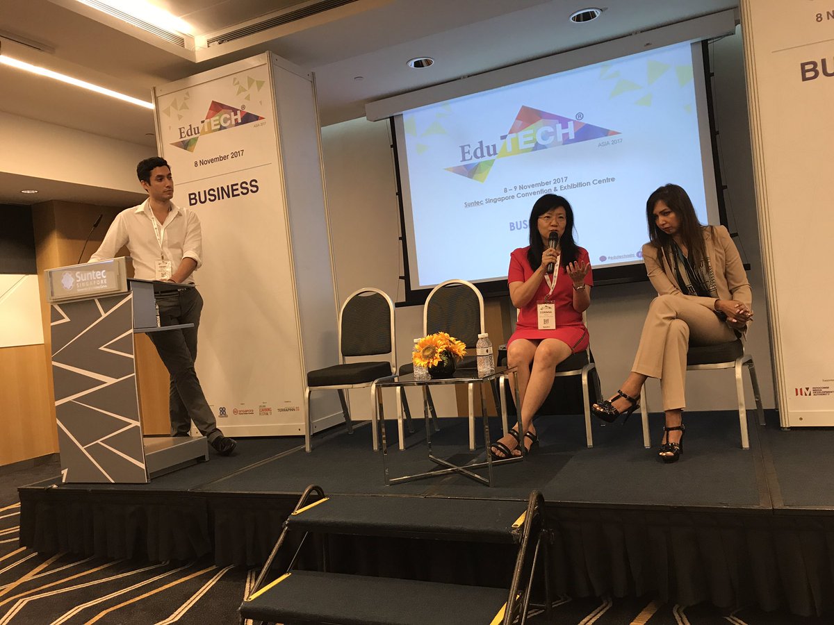 edutech_asia's tweet photo. Pleased to have Corinna Choong of @sutdsg share the stories of #sutdSG 's start, &amp; how they won &amp; delivered on the trust of students &amp; parents @edutech_asia #EduTECHasia #eduTECHasia2017 https://t.co/NfQ6O0vPHY
