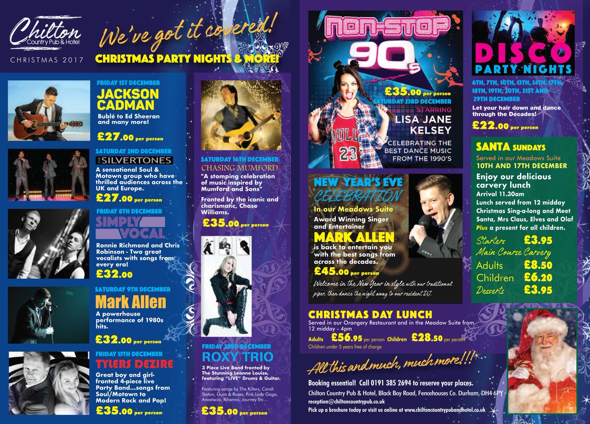 Christmas at The <a href="/ChiltonHotel/">ChiltonCountryHotel</a>
