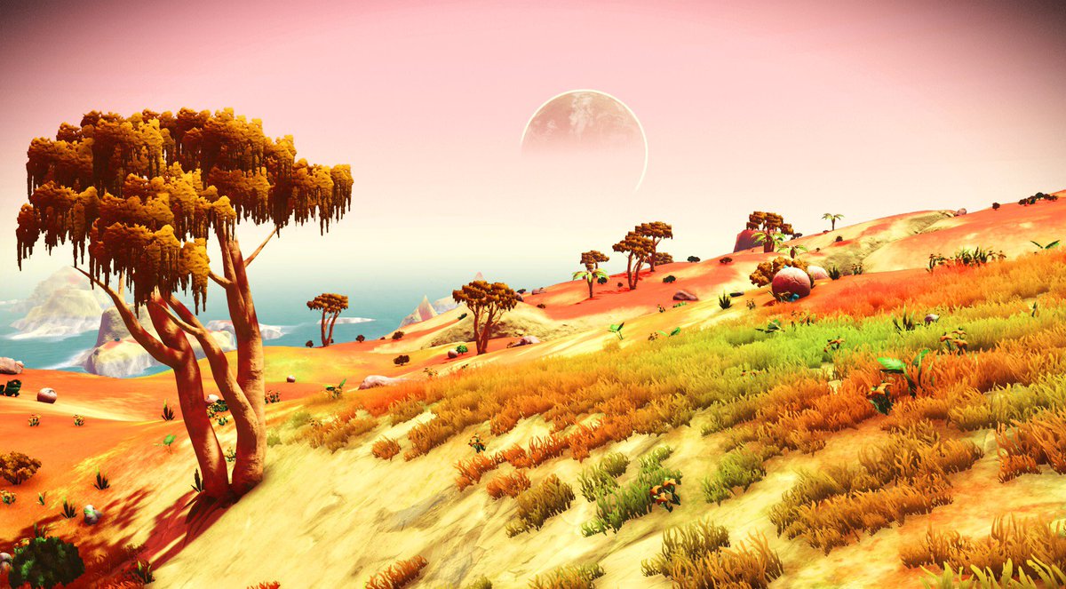 jhc68164's tweet photo. “A world away” @NoMansSky  @NoMansSkyPix @NoMansPics @NMSsnaps https://t.co/jEidBOSuIs