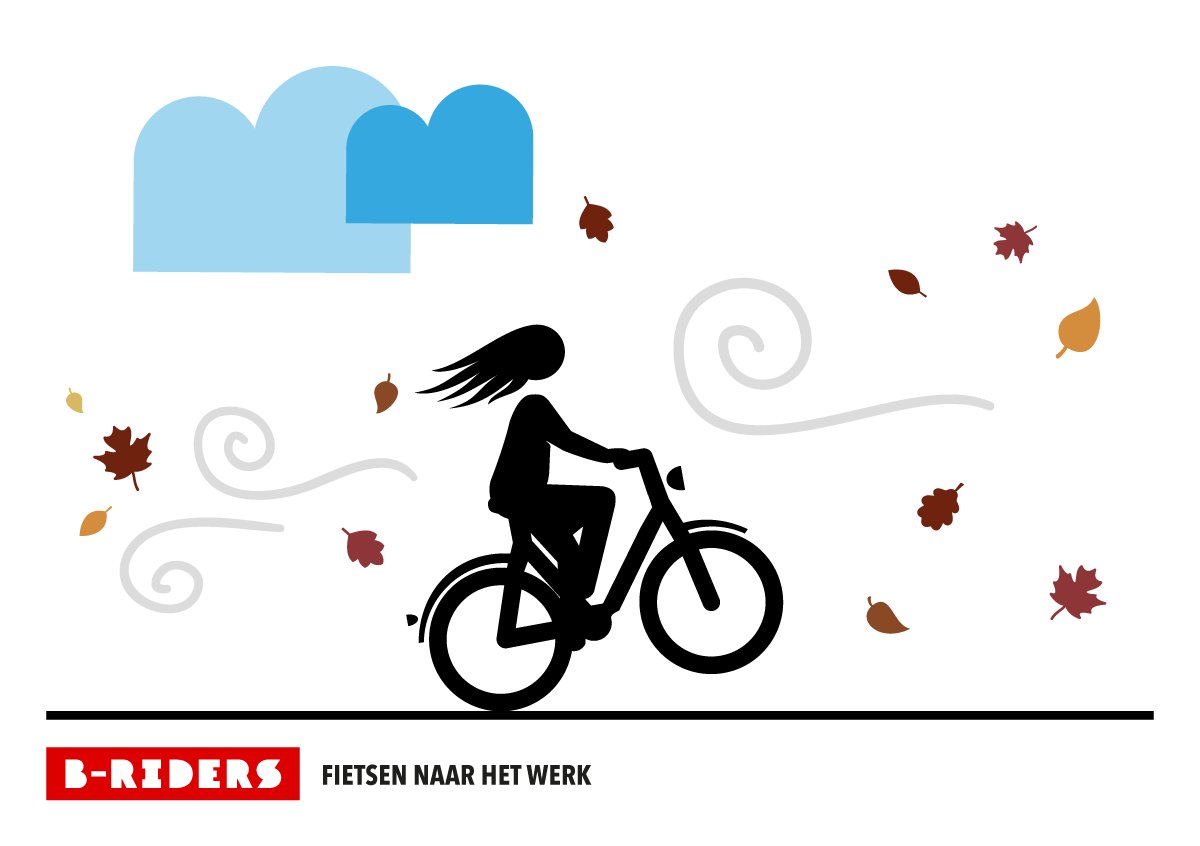 In een poll vroegen we hoe vaak onze B-Riders de fiets naar het werk pakken. Maar liefst 59% antwoordde: elke dag, door weer en wind! Wat een toppers, toch? #onsbrabantfietst