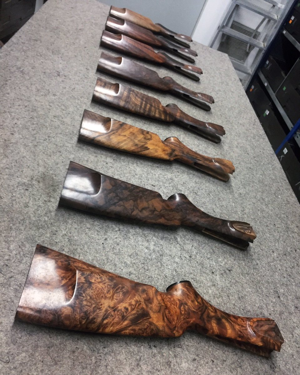VikingArmsLtd's tweet photo. What's your favourite grade of wood? #Merkel #Shotgun #WoodGrades #Germany #VikingArmsLtd https://t.co/QzQrBLVxPz