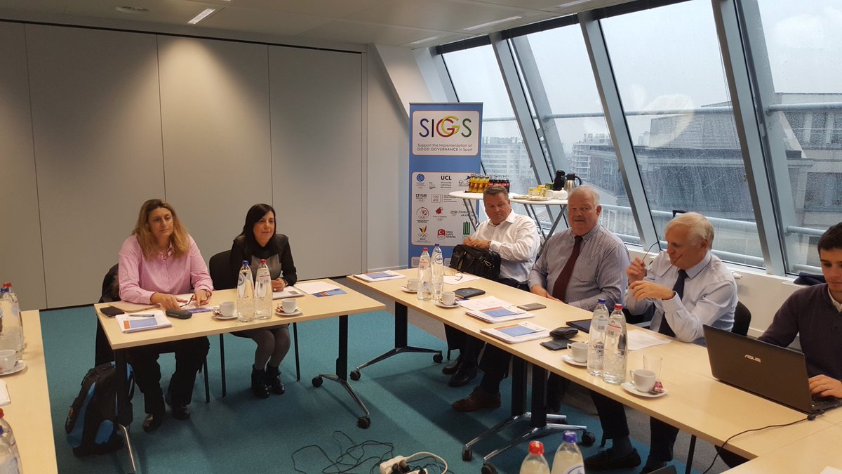 EOCEUOffice's tweet photo. Start of the final meeting of #EOC EU Commission in Brussels with welcome by Chair Juri Tamm of #NOC Estonia @EOCmedia https://t.co/8fCeL81s3W