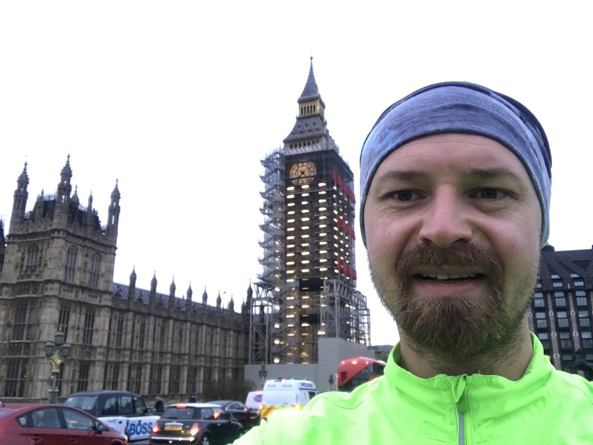 VSaurila's tweet photo. En saanut @kujala_kari kiinni aamulenkillä. Kaveri kyllä sai 45min etumatkaa. #insurtech17 #London https://t.co/G04WsPzfPp