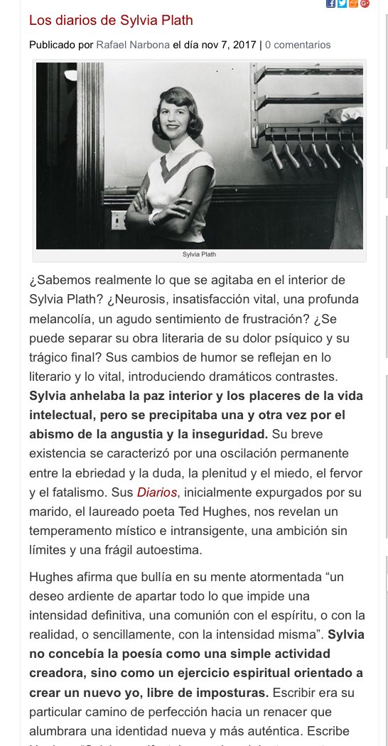 bibliomanos's tweet photo. Los diarios de Sylvia Plath https://t.co/0EKr246CHh