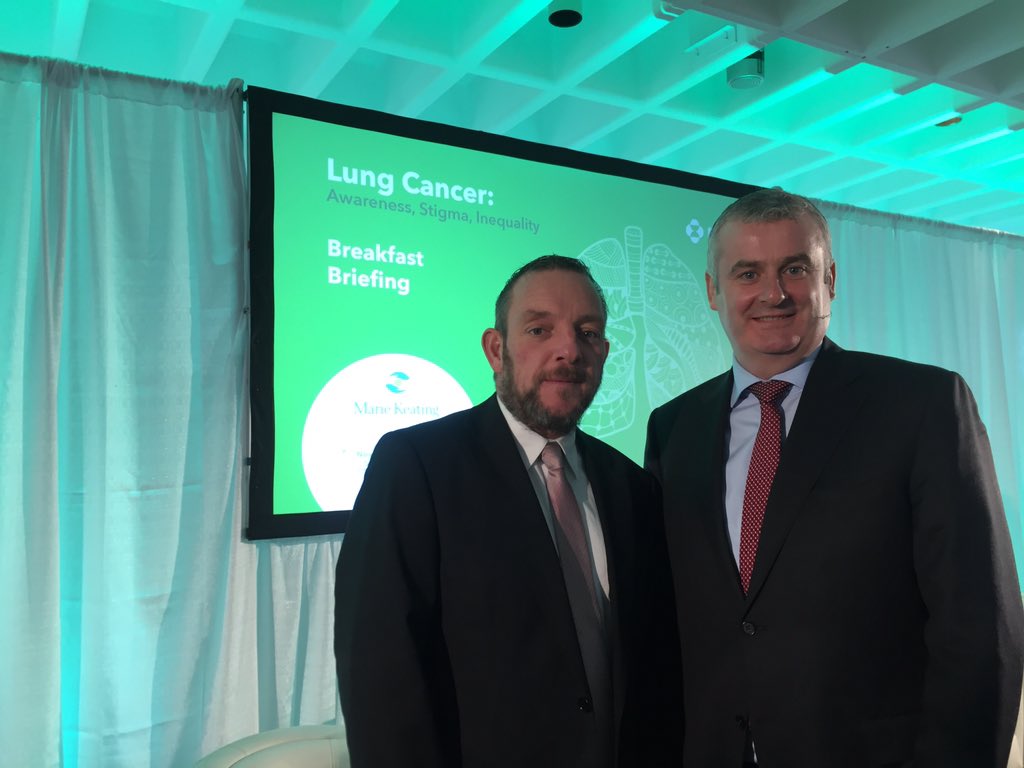 jerrybuttimer's tweet photo. #lungaware #listentoyourlungs @MSDInvents @ProfJohnCrown very informative event. Lung cancer is the biggest killer of people in ireland https://t.co/TP6f5VkNm7