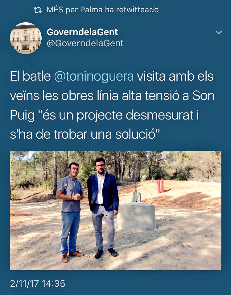 SalvemSonPuig's tweet photo. Sembla que tenim el consens i el suport per part de les principals forces polítiques. 
Ara falta executar entre tots la solució més inteligent per la nostra illa.
Ens hi jugam molt! 🆘🙏🙁

#SalvemSonPuig 💚 https://t.co/5Nud9h6qZy