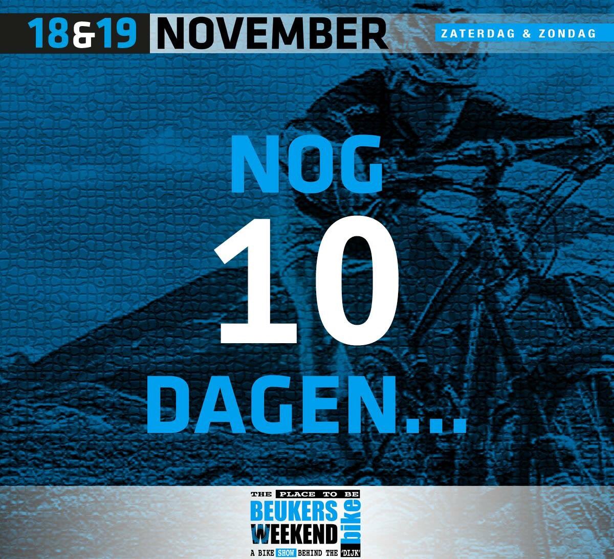 Nog maar 10 dagen... Het 20e Beukers Bike Weekend komt er aan! Jij bent er toch ook bij? 😃 beukersbikeweekend.nl