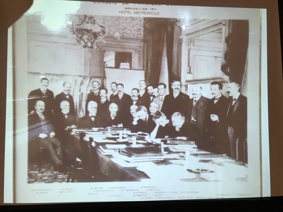 Same room as the first SolvayConference 1991, with Einstein,Nernst,Planck,Rutherford,Skłodowska-Curie,Wien,etc. High workshop expectations!🤓