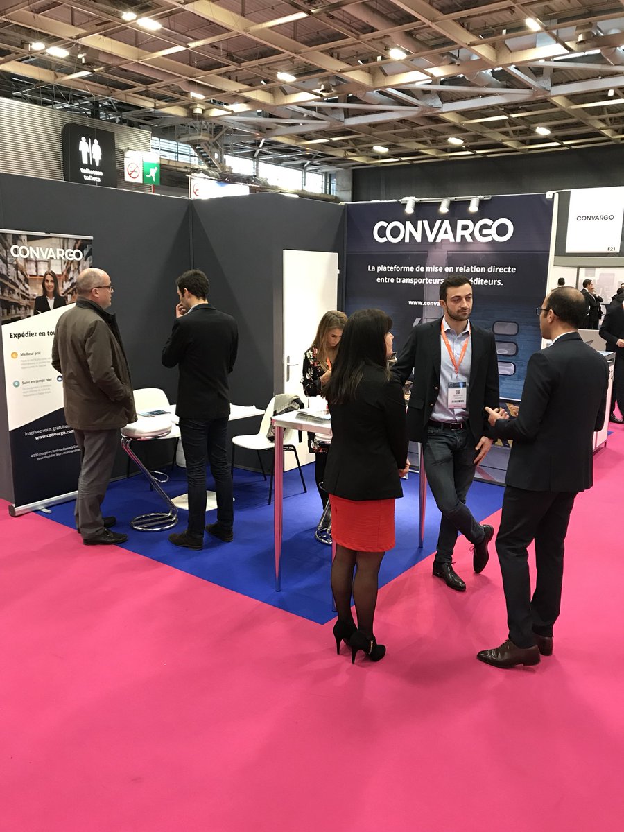 pierresimeon06's tweet photo. Jour 2 au #supplychainevent à #portedeversailles venez nous voir en F21 @convargo_fr #convargo #transport #logistique #transportmarchandises https://t.co/qzOKtpLepd