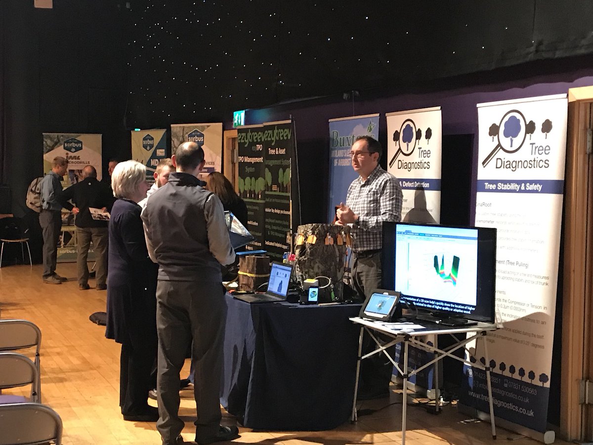 TheICF's tweet photo. Exhibitors are all set up in the main hall. Make sure to take a look #TreeOfficerUK https://t.co/K7aAfbOHb7