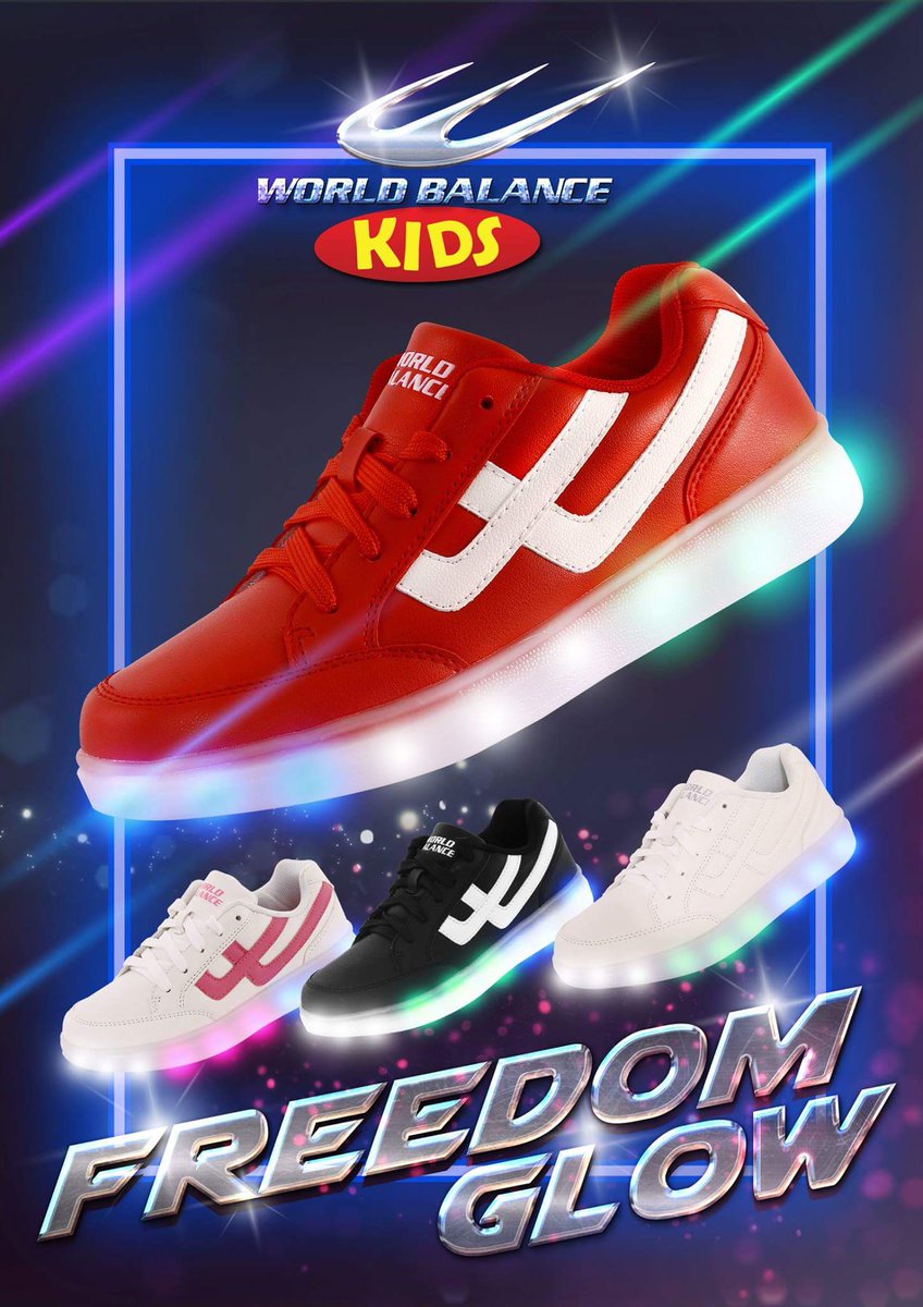 world balance shoes for kids