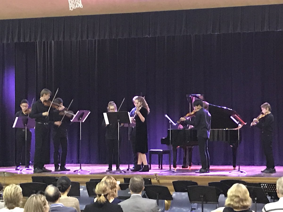 HuntersHillHS's tweet photo. Our string ensemble at the Music Soiree https://t.co/DEScV0l0fm
