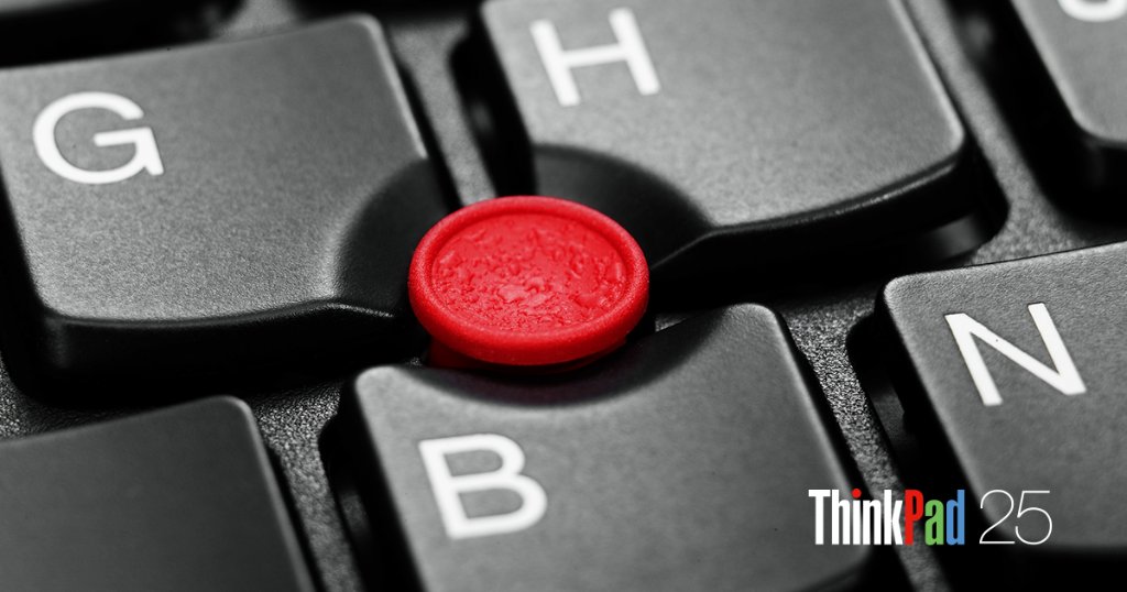 Lenovo_JP's tweet photo. 【#ThinkPadTrivia25 】vol11
初代のTrackPointのキャップの素材は、ローラースケートのタイヤに使われるものと同じ素材のゴムであった。

https://t.co/g23o7Y1CLT https://t.co/0UxQc98CpL