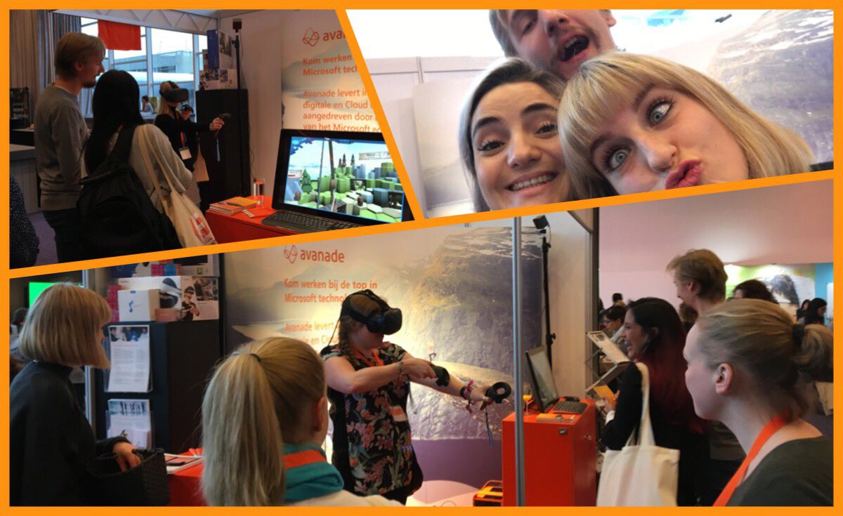 DuyguCiftc's tweet photo. Vandaag en morgen staat @AvanadeNL op European Women in Tech event. Aanwezig? Kom langs onze stand! #WinTechSeries #Avanade #diversity https://t.co/sBDUdCXW7k