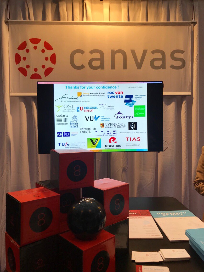 Canvas_by_Inst's tweet photo. Good morning #OW17! Here’s to another great day of learning &amp; connecting. We hope to welcome you to the @CanvasLMS stand...a gift awaits! https://t.co/fAMKL08PCZ