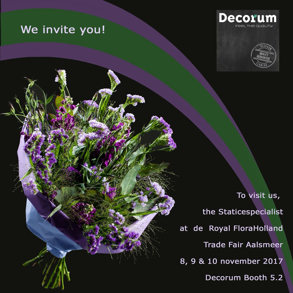 Staticekwekerij's tweet photo. We invite you! #FHTF @FloraHolland #Aalsmeer @Decorumcompany booth 5.2 https://t.co/2SYWO2bV5f #staticespecialist #novelties #statice https://t.co/9WHekNGZVg