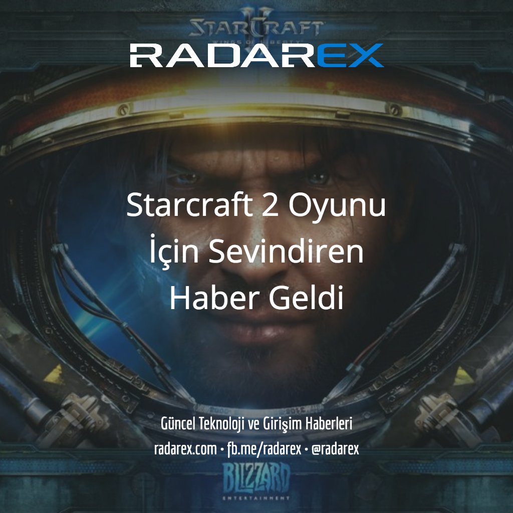 radarex's tweet photo. Starcraft 2 Oyunu İçin Sevindiren Haber Geldi - Radarex
https://t.co/32S4QcBeCn #StarCraft2 https://t.co/xVsSto7qPf
