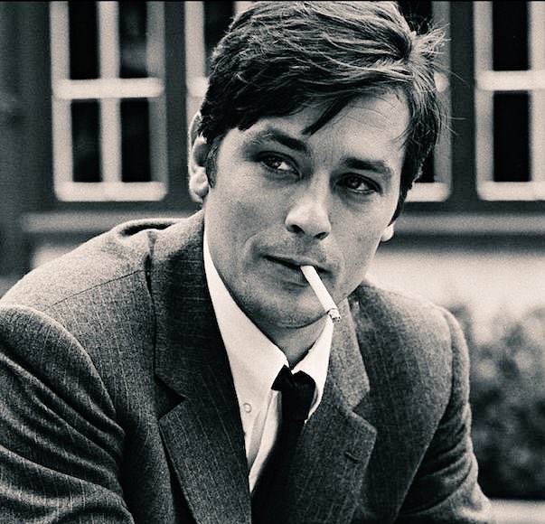 Happy birthday to living acting legend Alain Delon! 