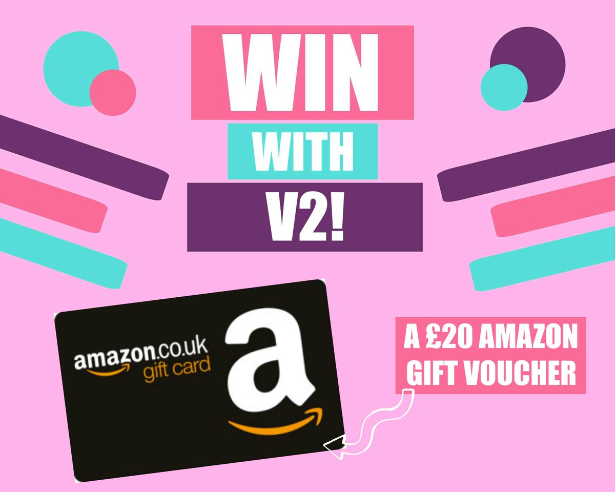 V2CigsUK's tweet photo. Treat yourself to something from your wishlist with our £20 Amazon voucher #giveaway! To enter to #win just follow + RT! #WinItWednesday https://t.co/2K3muFcapZ