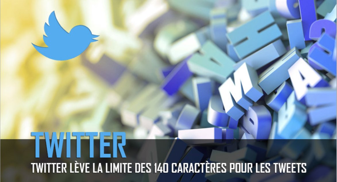 Com_Manager_'s tweet photo. C'est fait, #Twitter l'avait annoncé, c'est désormais possible de publier 280 caractères sur le réseau social, une avancée considérable.

Bonne lecture et bonne journée
Alexandre JOURDAN
#CommunityManagerLowCost #Comanager #communication #reseauxsociaux https://t.co/EvGtGlP6w0