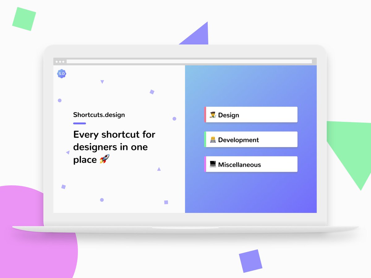 weareLAIR's tweet image. Handy website if you looking for shortcuts for designers in one place 🚀” buff.ly/2m4Vepm #designshortcuts #website #tools #designers