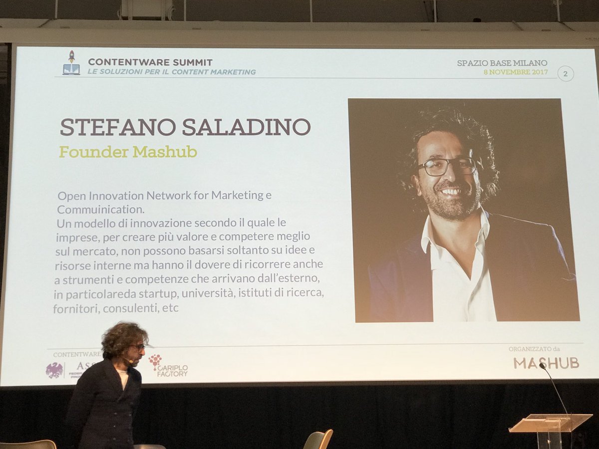 jazzthink's tweet photo. #contentware oggi ci aggiorniamo sul futuro del #contentmktg
#mashub https://t.co/F0MC09DyTR