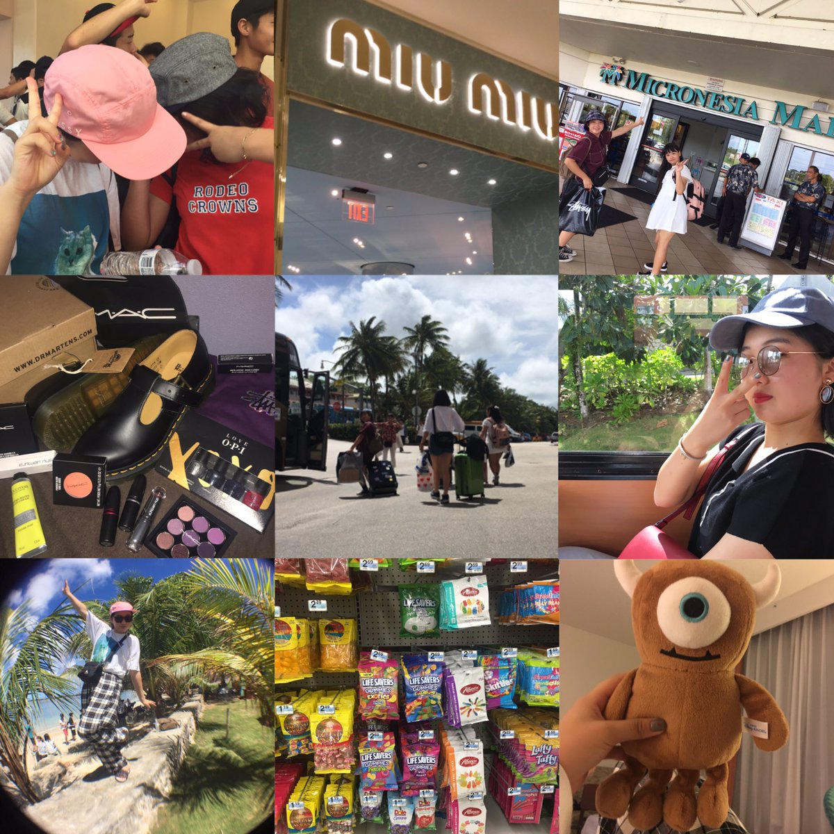 150915K's tweet photo. 💖💖🏝GUAM 4DAYS 🌺💖💖

こんなに楽しくて終わりたくなかった4日間はじめて！
汚い部屋もそんなに綺麗じゃない海も全部いい思い出 😌
みんなと行けてよかったラブ！！ https://t.co/TxvBYp7TdS
