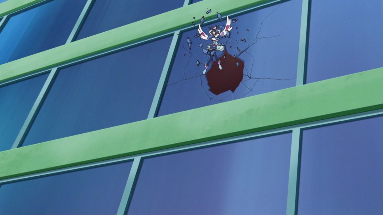 しんじ 栃木 Vrains 遊戯王特有の 窓ガラス 突き破るの ほんとすき