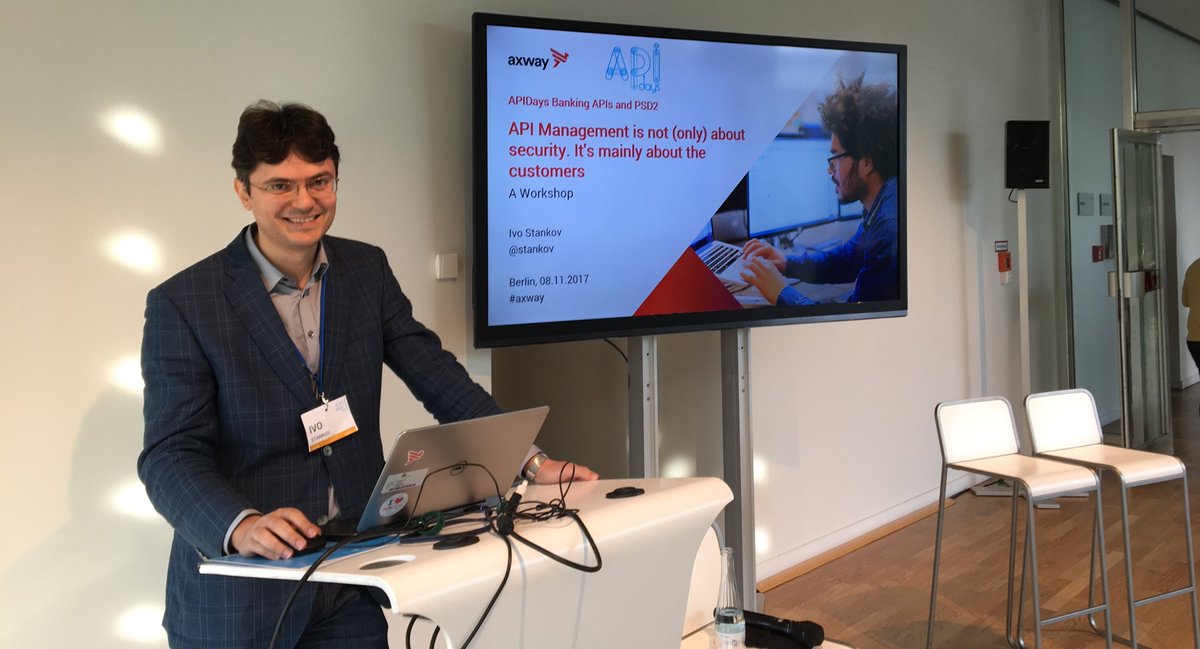 cwiechmann2007's tweet photo. Why APIs are so much about customers? Let’s see what Ivo @stankov will explain. #axway #PSD2Finishline https://t.co/jiqH4wKnDM