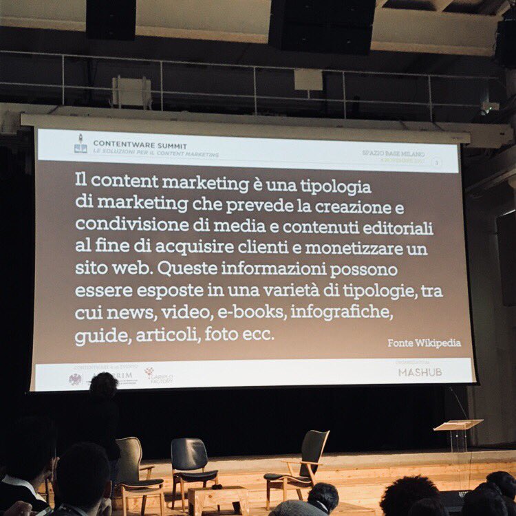 porrovalentina's tweet photo. Ci siamo #contentware #contentmktg #mashub #spaziobase Milano https://t.co/Ykqnmbmttq