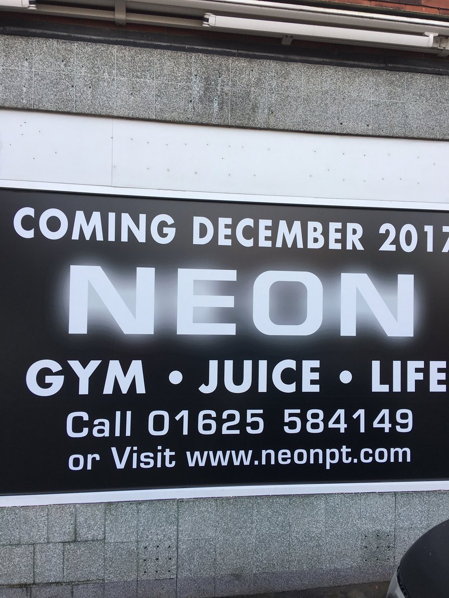 NeonPT_'s tweet photo. Work begins today on Neon Hale opens December #Hale #fitness #Neon https://t.co/bDgoElZ0XD