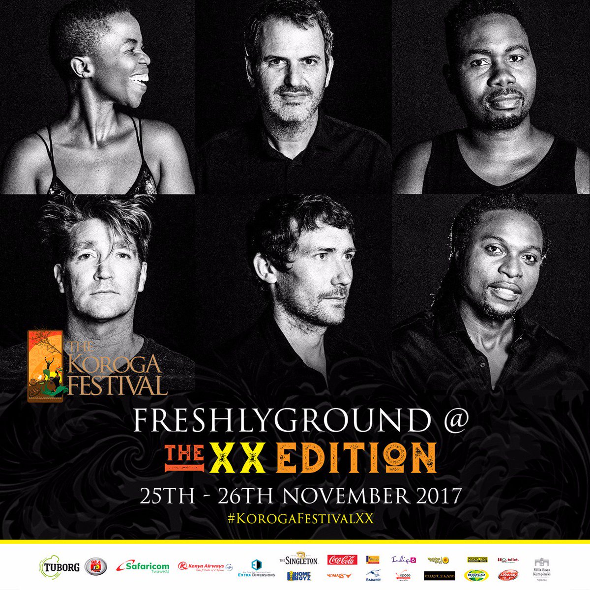 KorogaFestival's tweet photo. The Koroga culture has become embedded in the hearts of our loyal fans, and 19 editions in, we have brought together people in music, culminating in an authentic African experience. We welcome back the first act that ever graced our stage, @FRESHLYGROUNDsa!! #KorogaFestivalXX https://t.co/lSX3vkC2wM