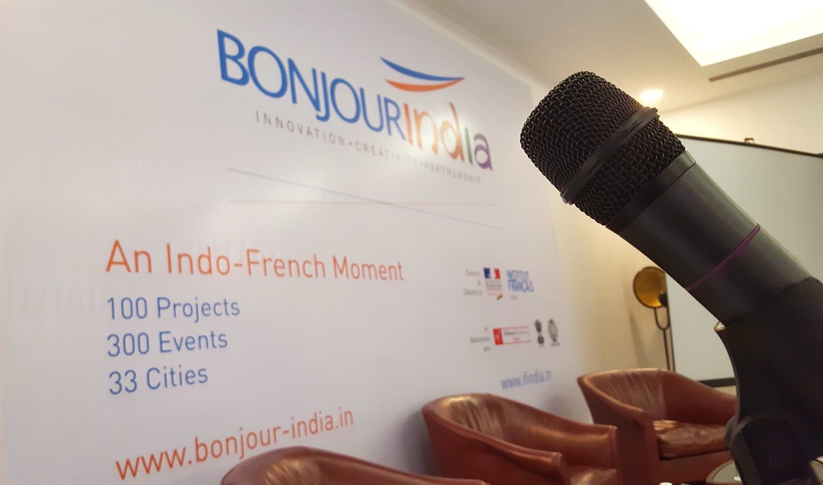 ifiofficiel's tweet photo. We’re about to begin! Stay tuned! #IFIndia #CommonThread #BonjourIndia https://t.co/8bOacbieuv