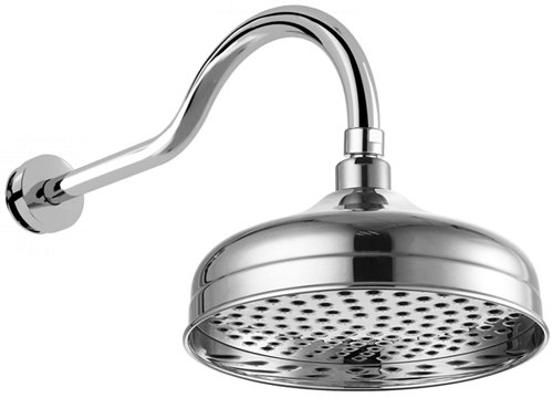 Firstbathroomuk's tweet photo. 300mm Traditional Apron Shower Head & Wall Mounting Arm. Only £160 at #Firstbathrooms https://t.co/txltrCYMct #style https://t.co/XBXRUVNCki