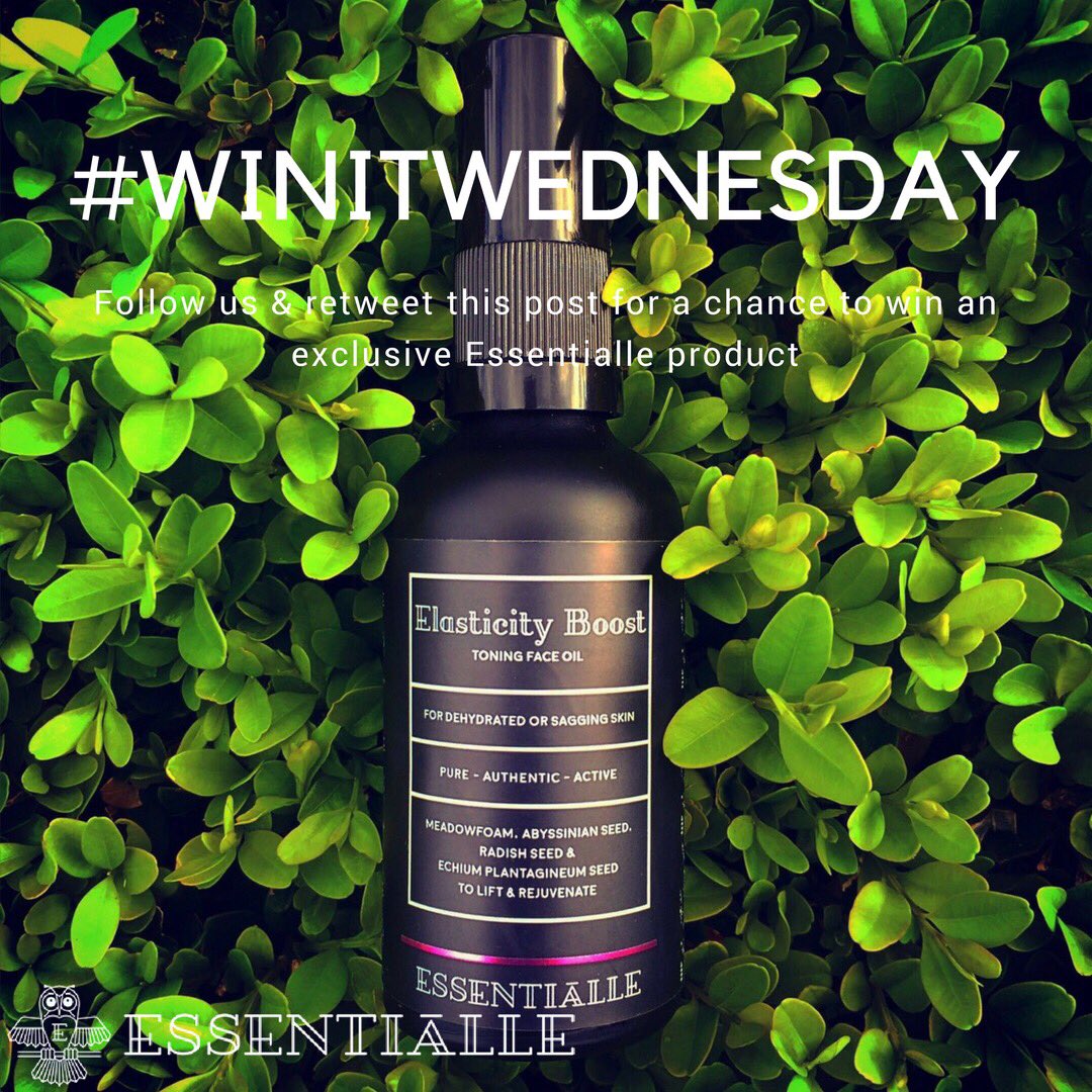 EssentialleSkin's tweet photo. The day has come again, it's #winitwednesday #competition day today! So it's time to #like #follow #retweet us for a chance to win! #essentiallemoments #essentialle 🌿🌹 https://t.co/UdBfrCmalr