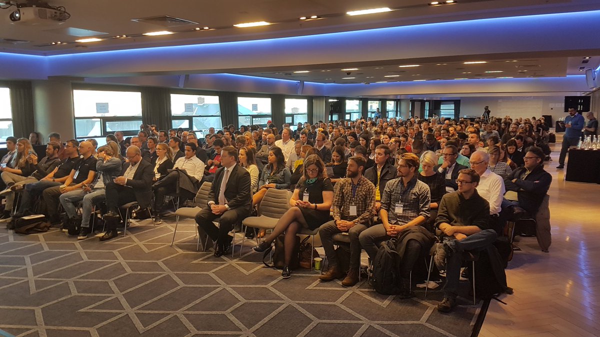 JeanYves's tweet photo. 420 people in Dublin today #CoworkingEU https://t.co/RdAI6cM8D9