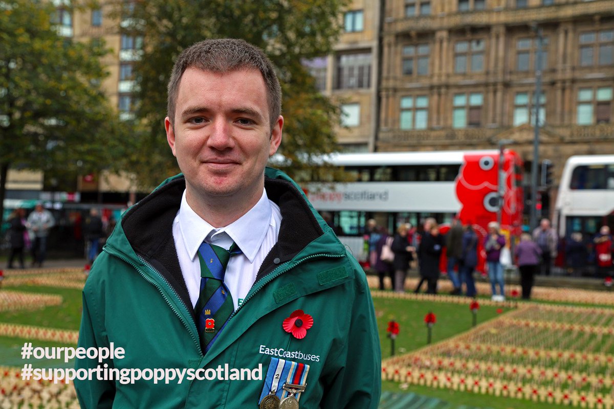EastCoastBuses's tweet photo. 'I joined the Royal Signals in 2009 as a radio operator for the 32 Signal Regiment and served for 8 years completing two tours in Cyprus and one tour in Afghanistan.'
Marc Carr - East Coast Buses Driver

This month we are supporting @poppyscotland https://t.co/sBwc9sY0s1