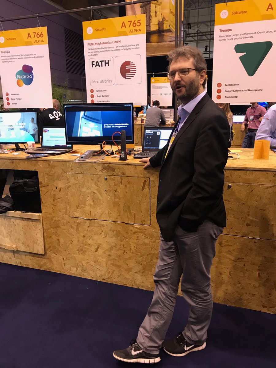 widofath's tweet photo. #websummit @f_mechatronics #tanlock #DataCenter #datacenters #Cloud https://t.co/0f7W9r7zSI
