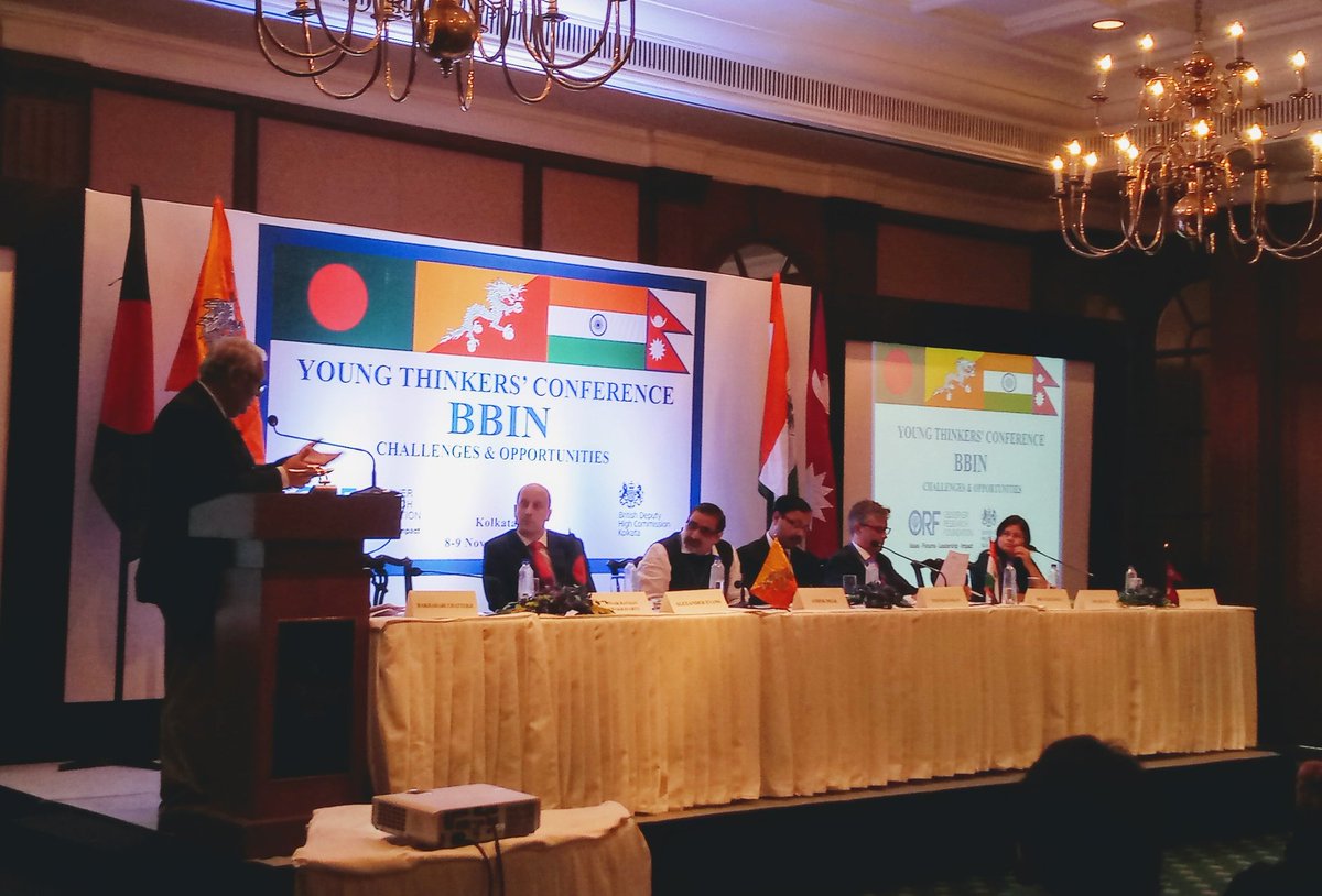 orfecon's tweet photo. @pinakchakrvarty on the importance of developing the hardware and software of connectivity #BBIN2017 #YTC2017 @orfevents @UKinIndia https://t.co/BD8c74z0hS