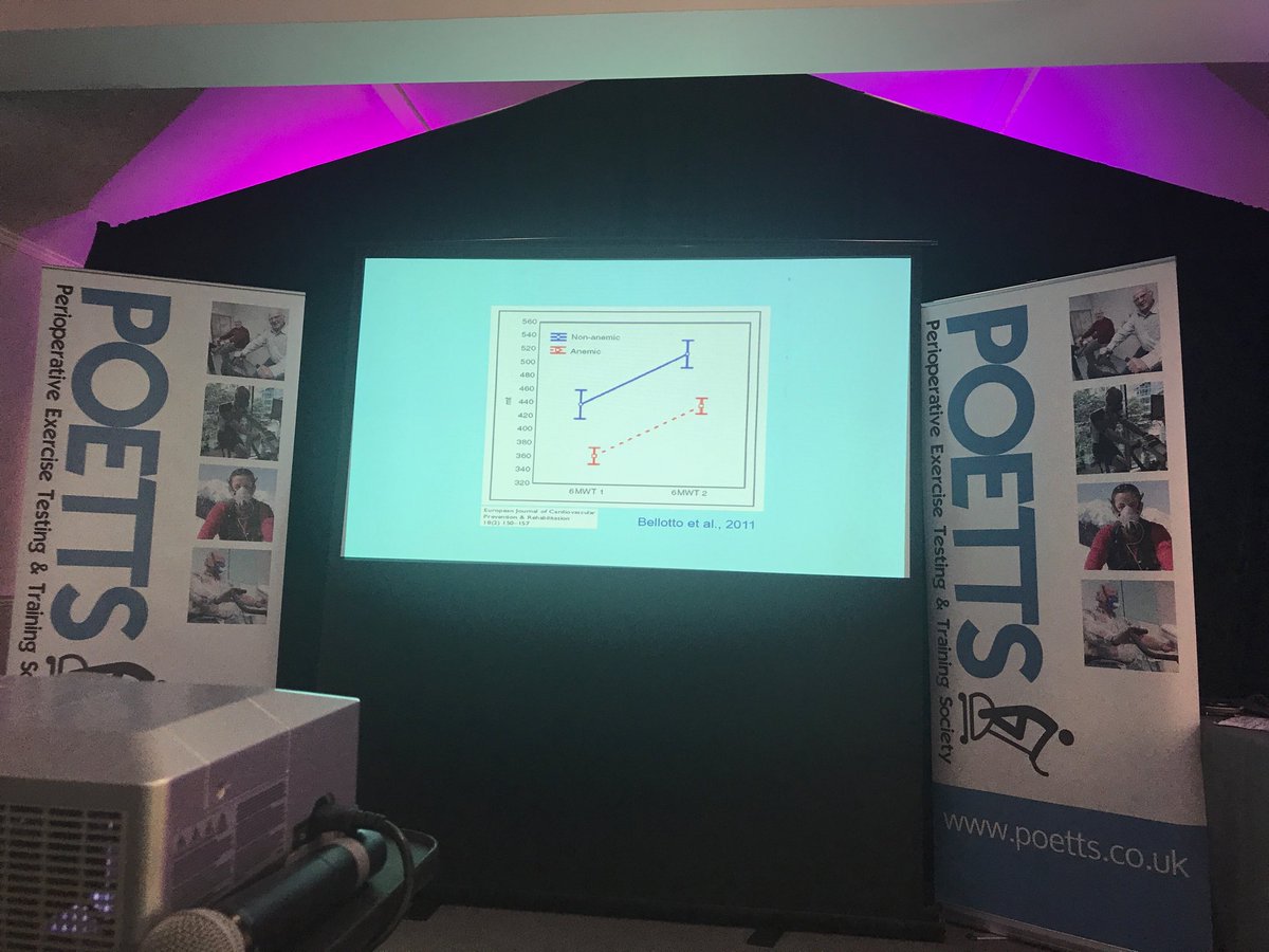 Prof Agostoni ... anaemic patients with heart failure DO respond to exercise training #cpet2017