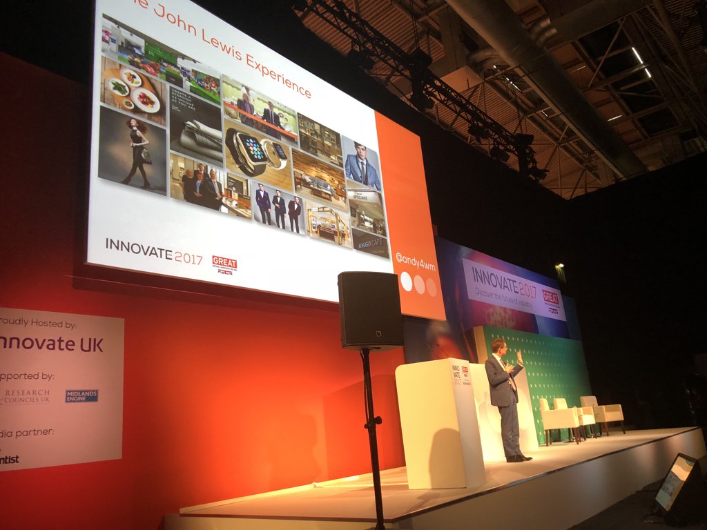 Almost a third of new jobs created in the UK in the last year were in the wider West Midlands, an astonishing statistic. #innovate2017