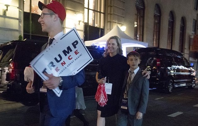 (1) Here are some photos from  #Election2016. Happy 1st  #Trumpiversary of our epic electoral college landslide and dodging of a bullet!  #WeDidIt  #WeSavedAmerica 