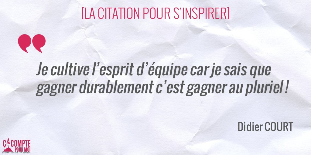 Ca Compte Pour Moi La Citation Pour S Inspirer Quote Equipe Entrepreneuriat Entreprise Entrepreneur T Co Hug1mjsoj0 Twitter