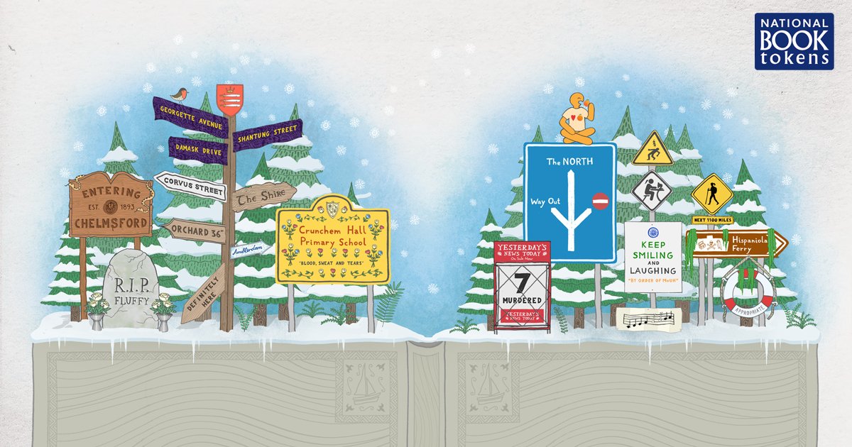 It's back! Play our #HiddenBooksGame to win a year's supply of books: po.st/HBG17 20 signs, 20 book titles. How many can you get?