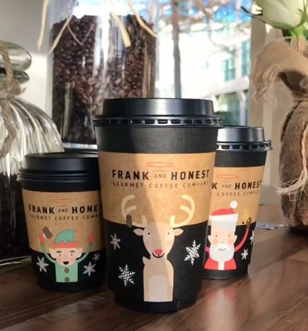 ballandsocketIE's tweet photo. How great do the Christmas cups we created for Frank and Honest look? 😍👌🏻 #BeMoreFrankAndHonest https://t.co/3peBybxXTU