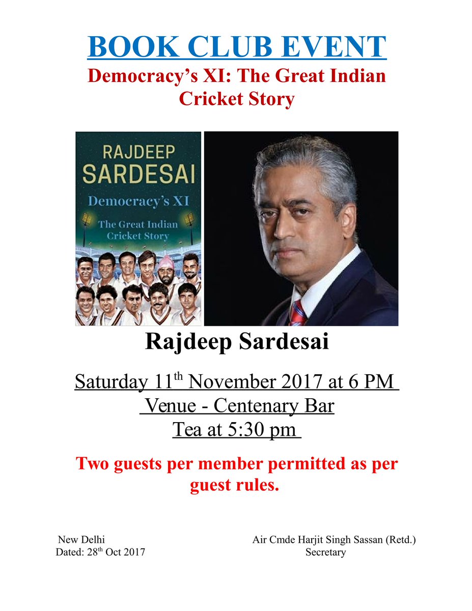 Delhi Gymkhana Club tweet media
