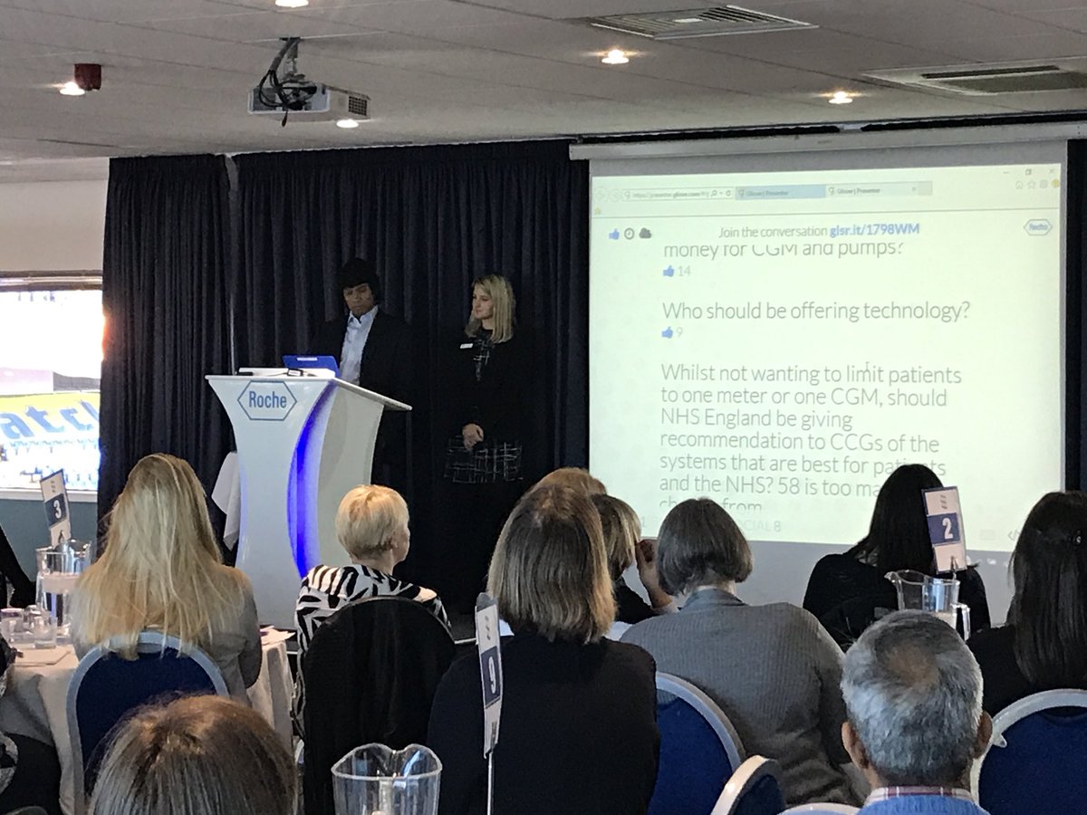 DiabetesNNF's tweet photo. Fantastic insight from @parthaskar on technology and the road ahead #implantablecgm #EversenseCGM #cgm #eversense https://t.co/6x33XiuNHd