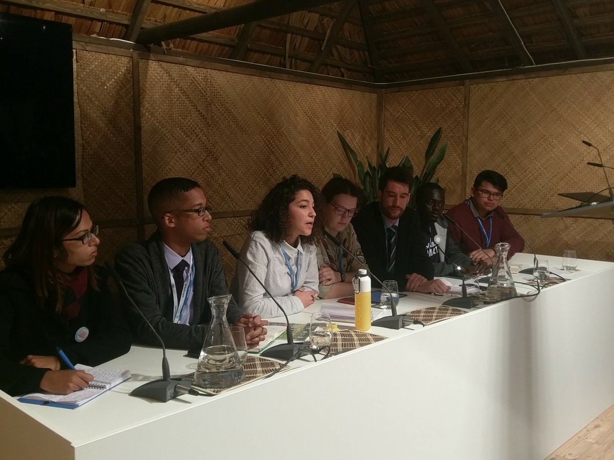 How youth can enhance climate ambition through #ACE now at #FijiPavilion #COP23 hosted by <a href="/GlobalYouthDev/">GYDI</a>