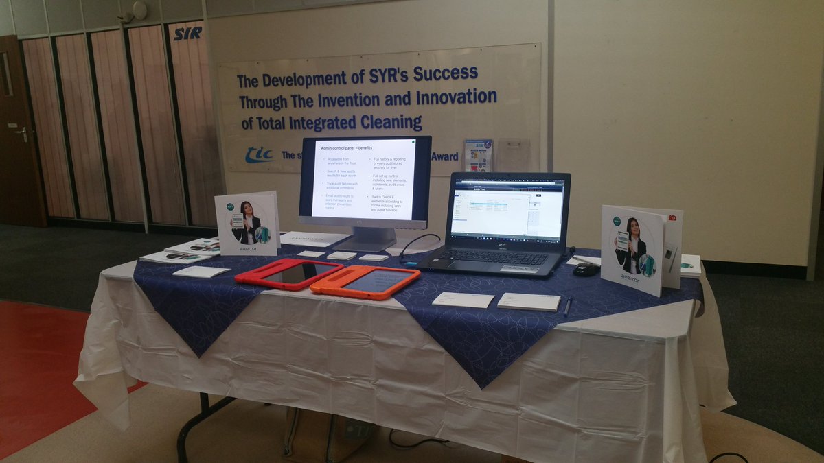 #Ambinet at AHCP Conference in Stourbridge to showcase #AUDITOR our cleaning audit solution developed for the NHS